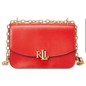Ralph Lauren Madison Saffiano Leather Crossbody